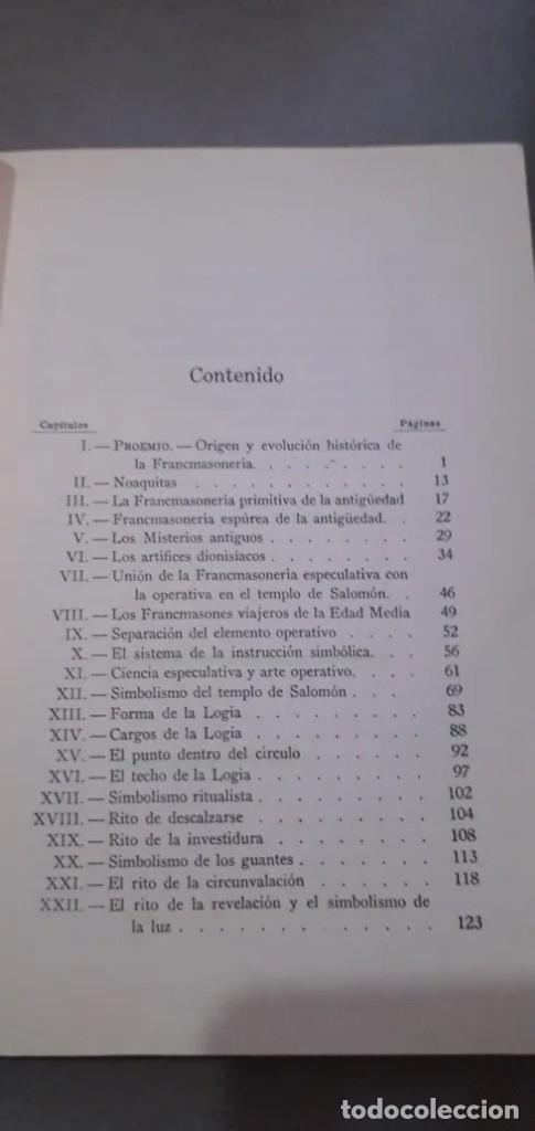 Libros de segunda mano: EL SIMBOLISMO FRANCMASONICO R.W MACKEY - Foto 2
