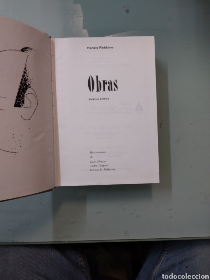 Libros de segunda mano: Harold Robbins, Obras, volumen primero - Foto 2