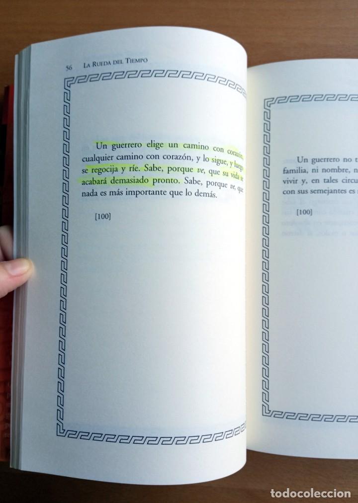 Libros de segunda mano: La rueda del tiempo, de Carlos Castaneda. - Foto 5