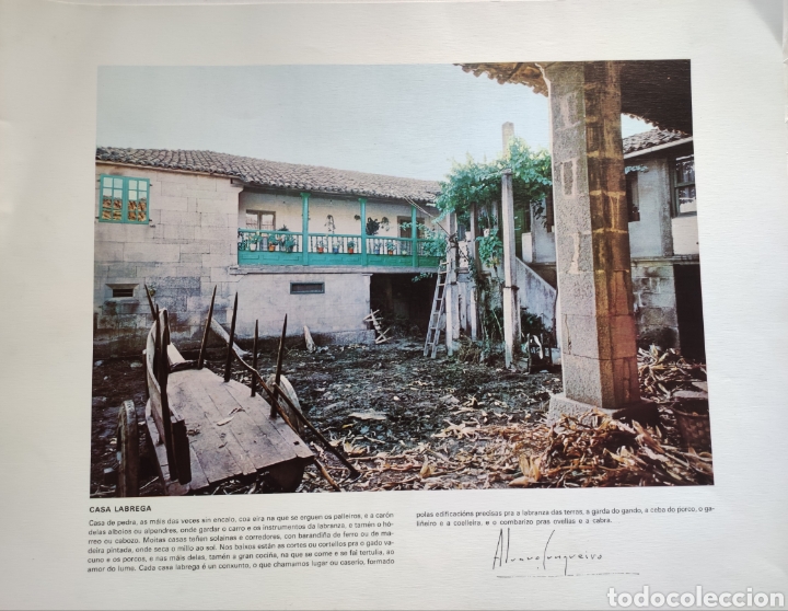 Libros de segunda mano: ARQUITECTURA RURAL GALLEGA - &Aacute;lvaro Cunqueiro - Foto 2