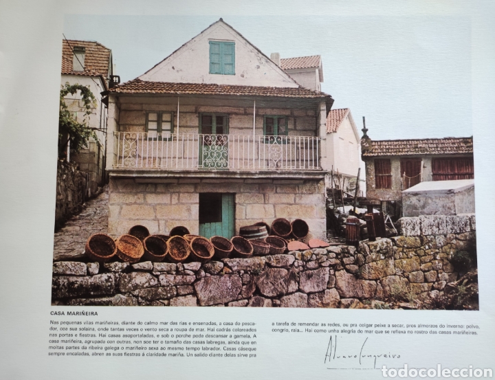 Libros de segunda mano: ARQUITECTURA RURAL GALLEGA - &Aacute;lvaro Cunqueiro - Foto 3