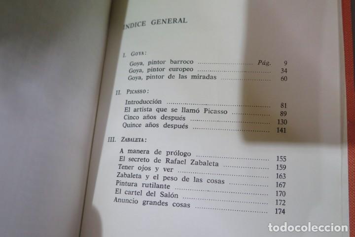 Libros de segunda mano: GOYA, PICASSO, ZABALETA. Eugenio d&acute;Ors - Foto 2