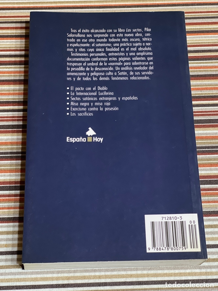 Libros de segunda mano: Las sectas sat&aacute;nicas. Pilar Salarrullana. 1991 - Foto 2