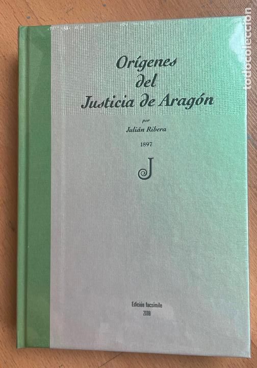 Libros de segunda mano: ORIGENES DEL JUSTICIA DE ARAGON, Julian Ribera Facsimil - Foto 1