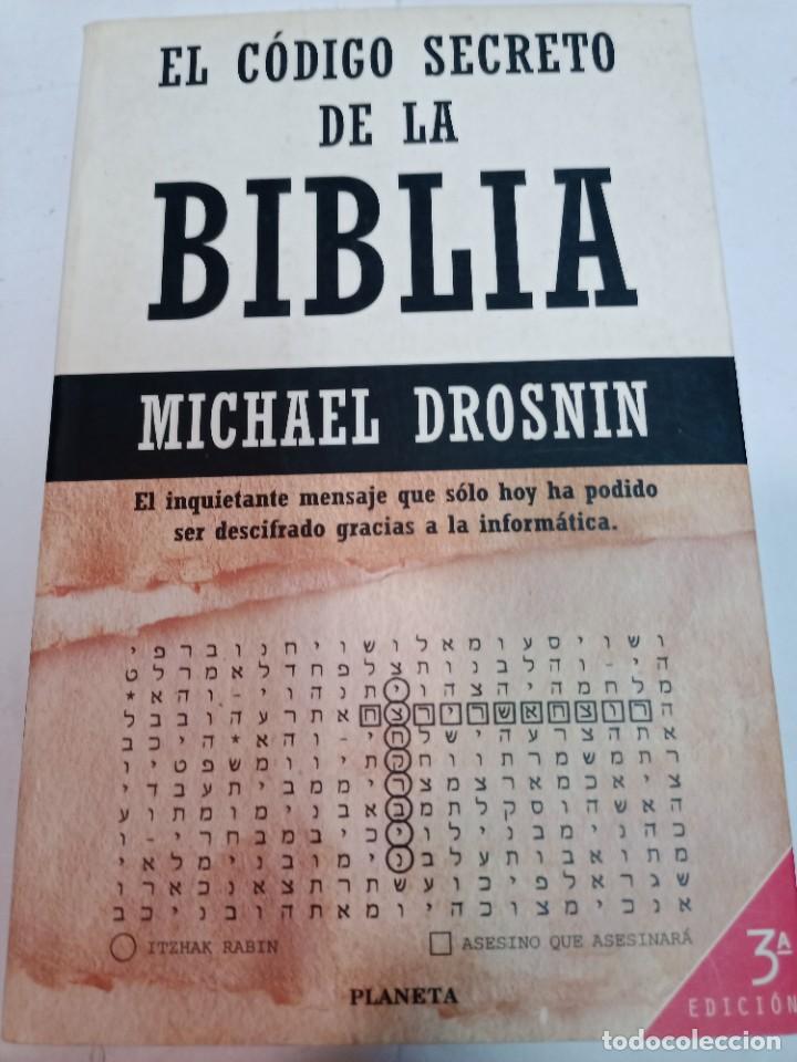 Libros de segunda mano: MICHAEL DROSNIN El c&oacute;digo de la Biblia SA10216 - Foto 1