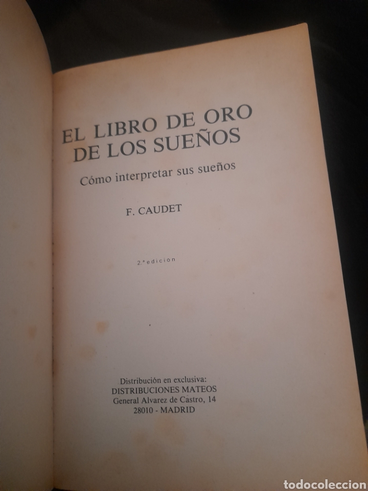 Libros de segunda mano: El libro de oro de los Sue&ntilde;os - Foto 3