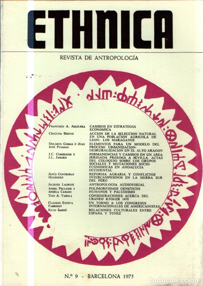 Gebrauchte B&uuml;cher: ETHNICA REVISTA DE ANTROPOLOG&Iacute;A N&ordm; 9 (1975)