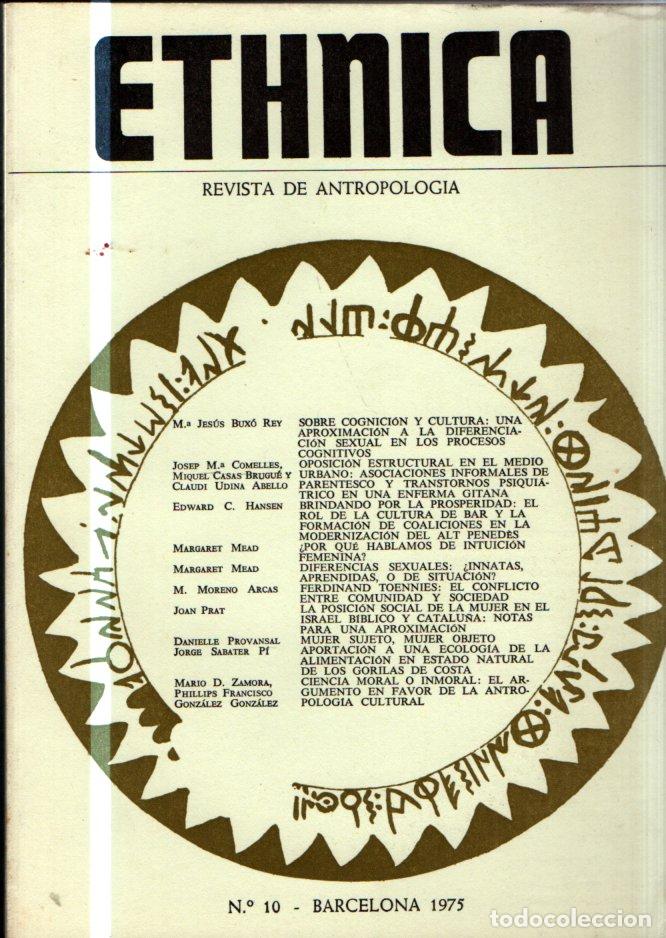 Gebrauchte B&uuml;cher: ETHNICA REVISTA DE ANTROPOLOG&Iacute;A N&ordm; 10 (1975)