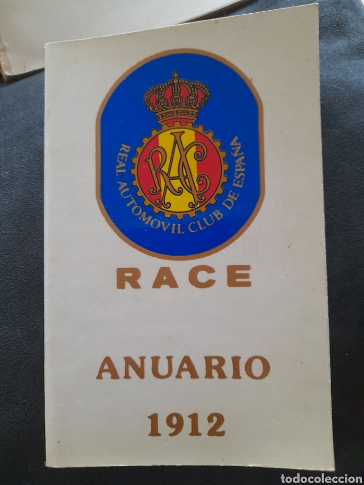 Libros de segunda mano: RACE. Anuario 1912. Facs&iacute;mil - Foto 1