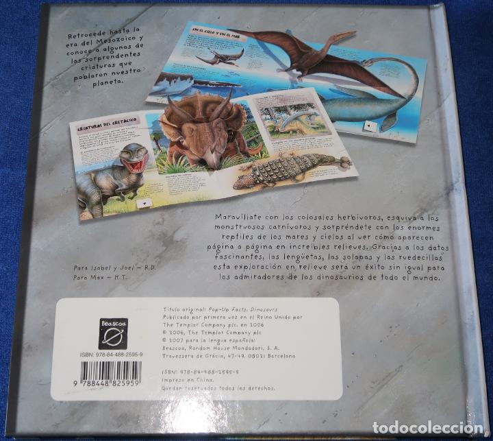 Libros de segunda mano: Dinosaurios - Libro con desplegables - Beascoa (2007) - Foto 9