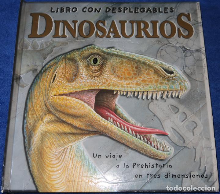 Libros de segunda mano: Dinosaurios - Libro con desplegables - Beascoa (2007) - Foto 1