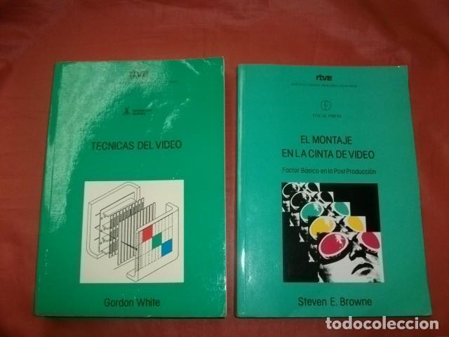 Libros de segunda mano: LOTE T&Eacute;CNICA Y MONTAJE DEL VIDEO - RTVE - Foto 1