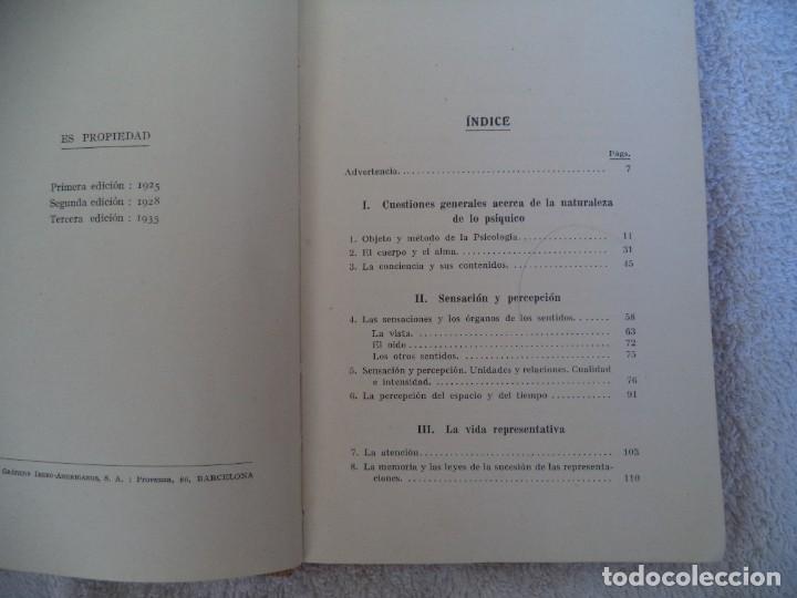 Libros de segunda mano: Libro Introducci&oacute;n a la Psicologia.Colecci&oacute;n Labor - Foto 4