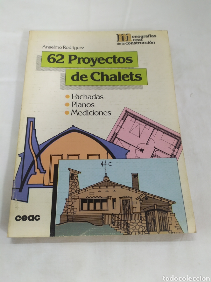 Libros de segunda mano: 62 proyectos de Chalets de CEAC - Foto 1