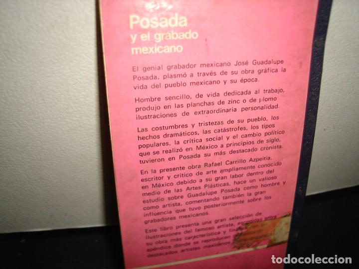 Libros de segunda mano: 25- POSADA Y EL GRABADO MEXICANO - RAFAEL CARRILLO A. - Foto 3