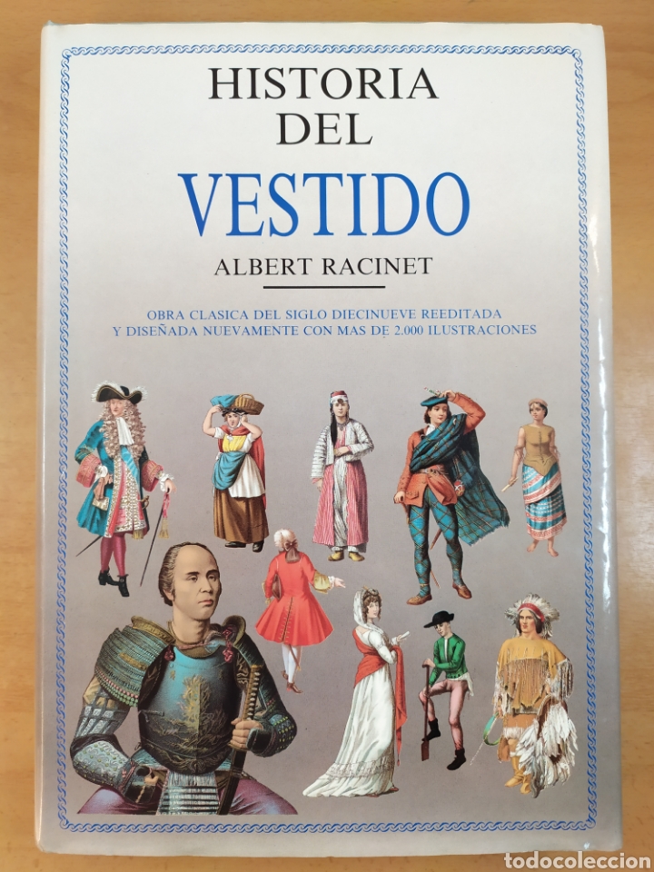 Libros de segunda mano: HISTORIA DEL VESTIDO / ALBERT RACINET / 1990. LIBSA - Foto 1