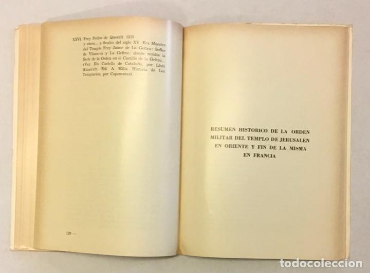 Libros de segunda mano: HISTORIA DEL TEMPLE CATAL&Aacute;N. - L&Oacute;PEZ SOLER, Antonia. - Foto 4