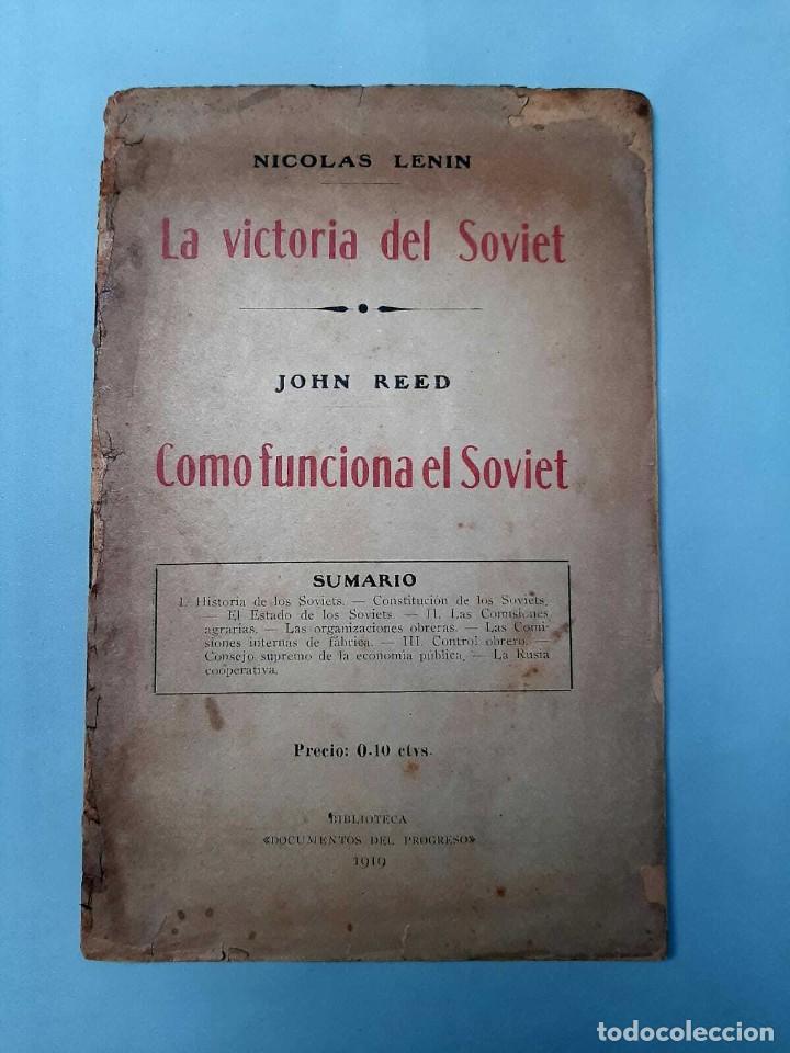 Libros de segunda mano: Reed John Como funciona el Soviet Documentos del Progreso 1919 - Foto 1