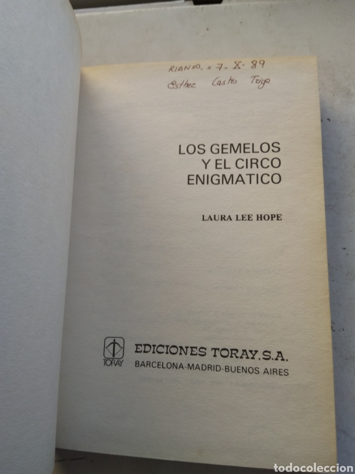 Libros de segunda mano: LOS GEMELOS N&deg;22/TORAY - Foto 2