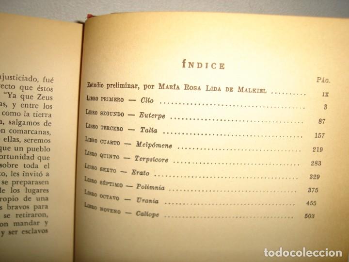 Libros de segunda mano: 26- LOS NUEVE LIBROS DE LA HISTORIA. HER&Oacute;DOTO - Foto 6
