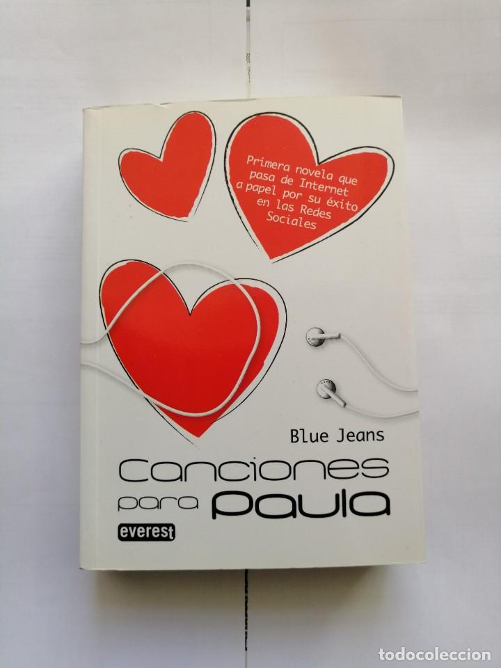 Libros de segunda mano: Canciones para Paula. Blue Jeans. Libro - Foto 1