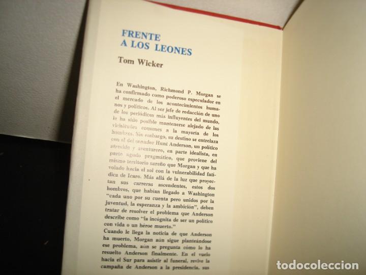 Libros de segunda mano: 26- FRENTE A LOS LEONES - TOM WICKER - Foto 4