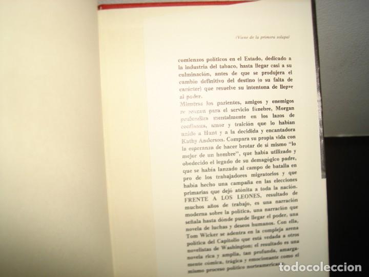 Libros de segunda mano: 26- FRENTE A LOS LEONES - TOM WICKER - Foto 5