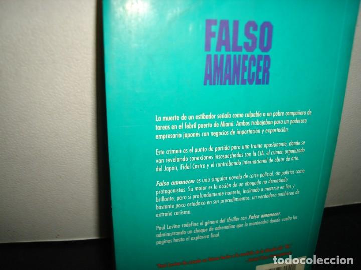 Libros de segunda mano: 26- FALSO AMANECER - PAUL LEVINE - Foto 3