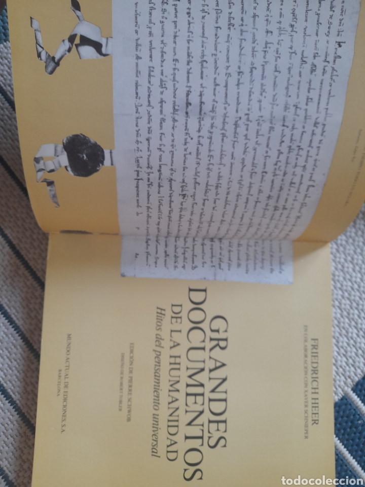 Libros de segunda mano: Grandes documentos de la humanidad. Friedrich Heer - Foto 2