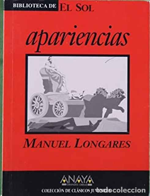 Libros de segunda mano: Apariencias - Manuel Longares - Foto 1