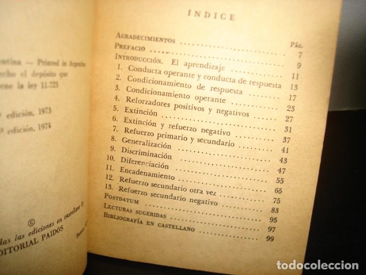 Libros de segunda mano: 24- APRENDIZAJE - FRED S. KELLER - Foto 3