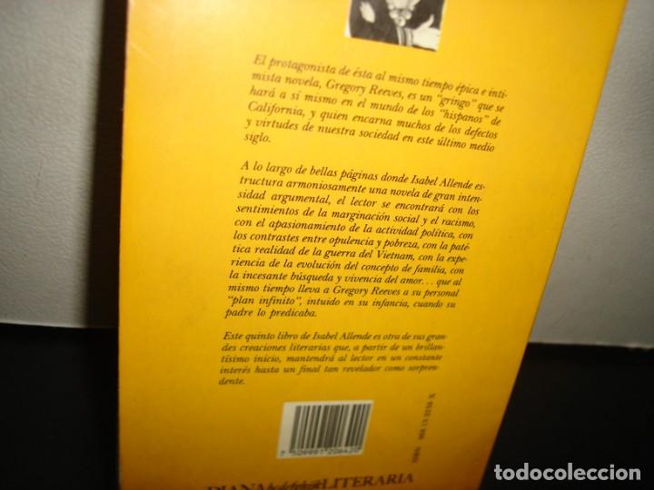 Libros de segunda mano: 24- EL PLAN INFINITO - ISABEL ALLENDE - Foto 3