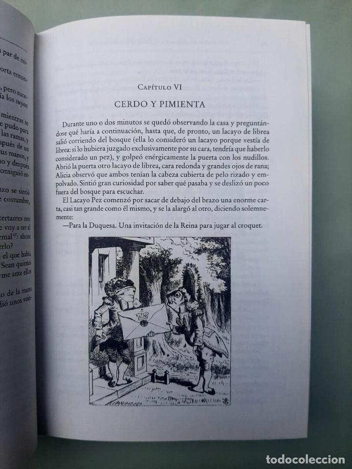 Libros de segunda mano: Carroll, Lewis - Los Libros de Alicia. La casa del Snark. La avispa con peluca. - Foto 3