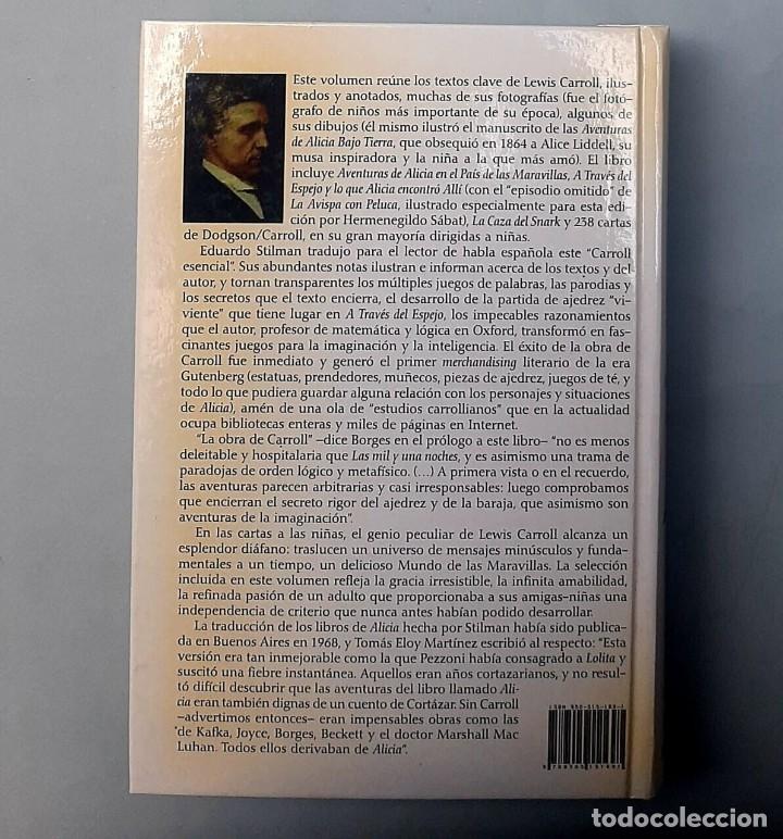 Libros de segunda mano: Carroll, Lewis - Los Libros de Alicia. La casa del Snark. La avispa con peluca. - Foto 4