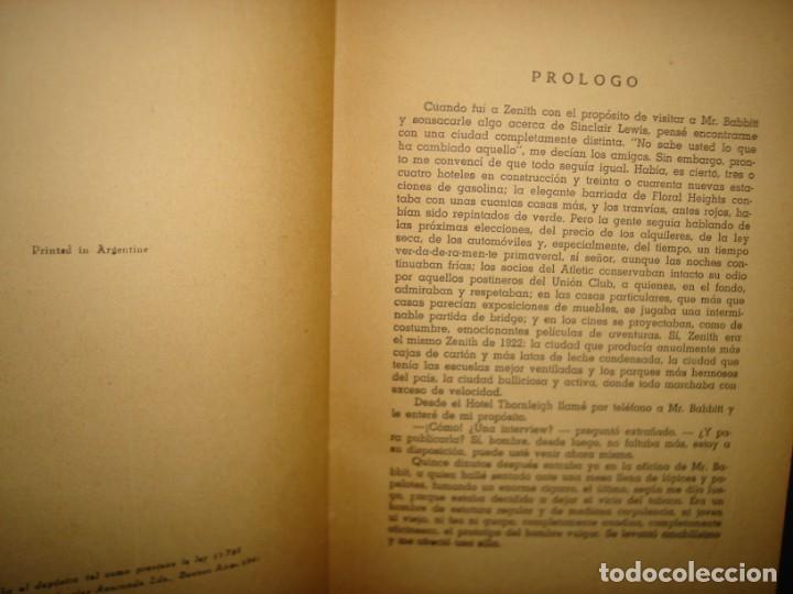 Libros de segunda mano: 27- BABBITT - SINCLAIR LEWIS - 1941 - Foto 4