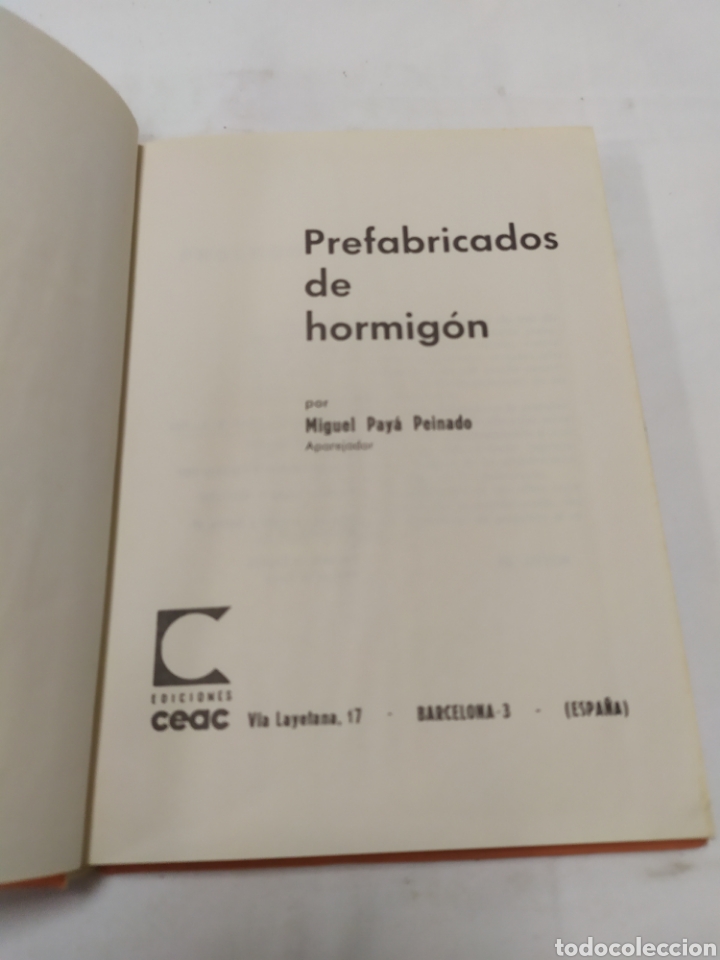 Libros de segunda mano: Prefabricados de hormig&oacute;n, Monograf&iacute;as CEAC, 1969 - Foto 4