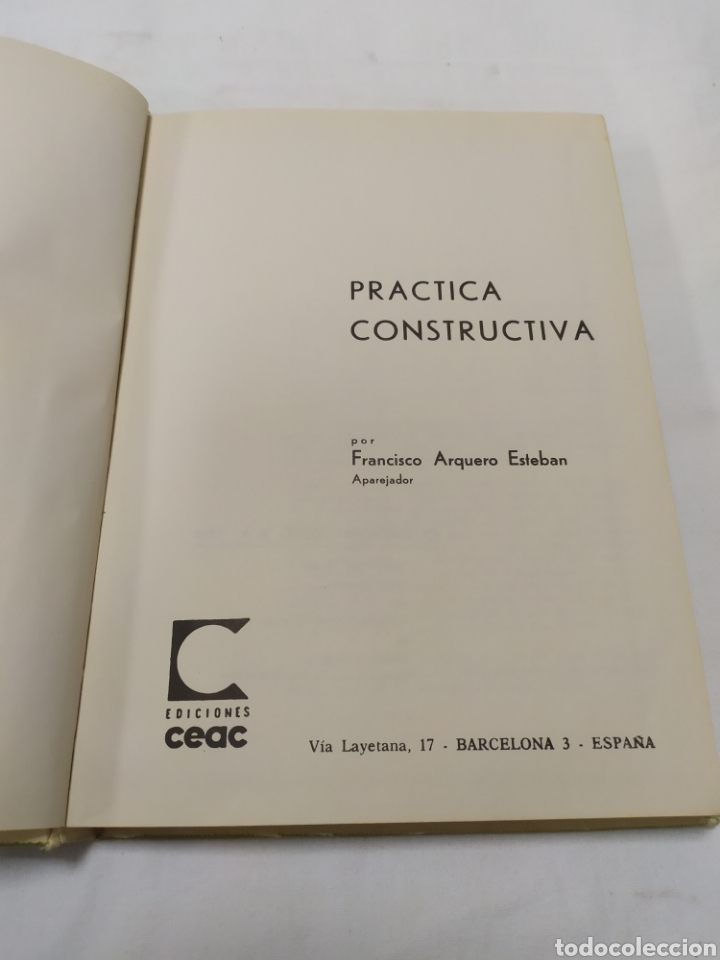 Libros de segunda mano: Pr&aacute;ctica constructiva, Monograf&iacute;as CEAC, 1968 - Foto 4