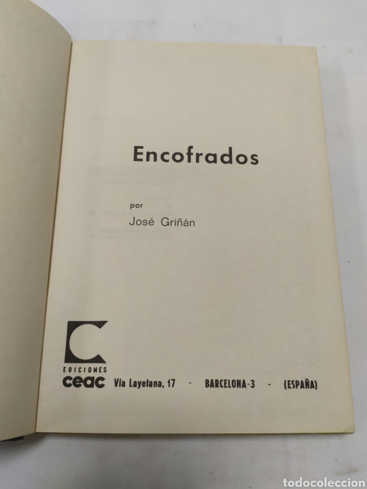 Libros de segunda mano: Encofrados, Monograf&iacute;as CEAC, 1969 - Foto 4