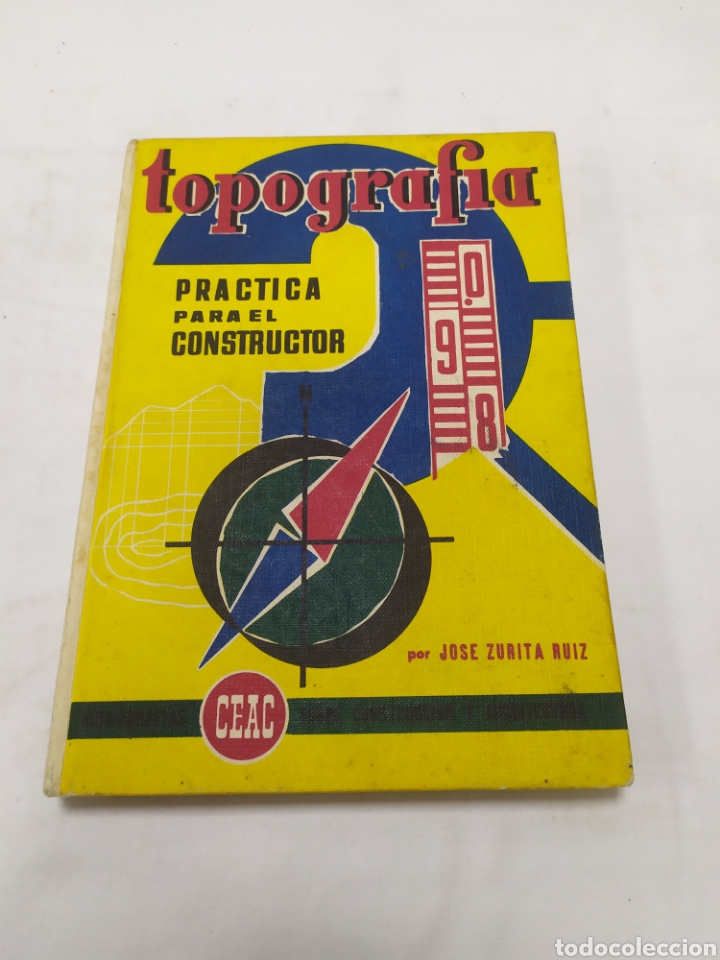 Libros de segunda mano: Topograf&iacute;a pr&aacute;ctica para el constructor, Monograf&iacute;as CEAC, 1965 - Foto 1