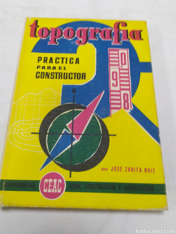 Libros de segunda mano: Topograf&iacute;a pr&aacute;ctica para el constructor, Monograf&iacute;as CEAC, 1969 - Foto 1
