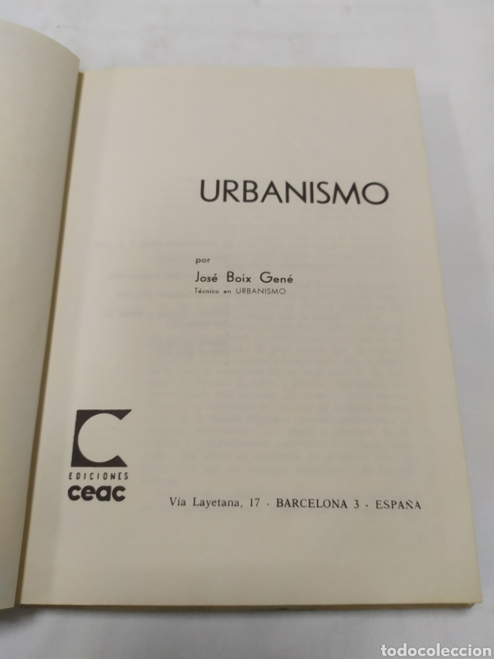 Libros de segunda mano: Urbanismo, Monograf&iacute;as CEAC, 1970 - Foto 4