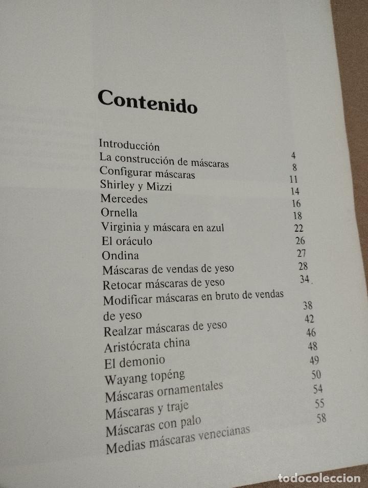 Libros de segunda mano: M&Aacute;SCARAS. CONSTRUCCI&Oacute;N Y DECORACI&Oacute;N (GUDRUN HETZEL) - Foto 3