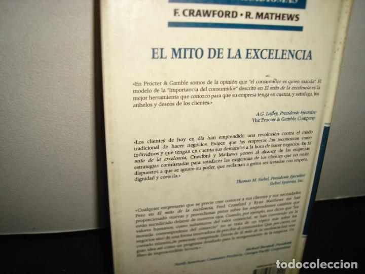 Libros de segunda mano: 27- EL MITO DE LA EXCELENCIA - FRED CRAWFORD, RYAN MATHEWS - Foto 3