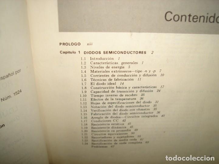 Libros de segunda mano: 27- ELECTR&Oacute;NICA. TEOR&Iacute;A DE CIRCUITOS - BOYLESTAD NASHELSKY - Foto 4
