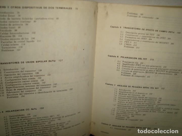 Libros de segunda mano: 27- ELECTR&Oacute;NICA. TEOR&Iacute;A DE CIRCUITOS - BOYLESTAD NASHELSKY - Foto 5