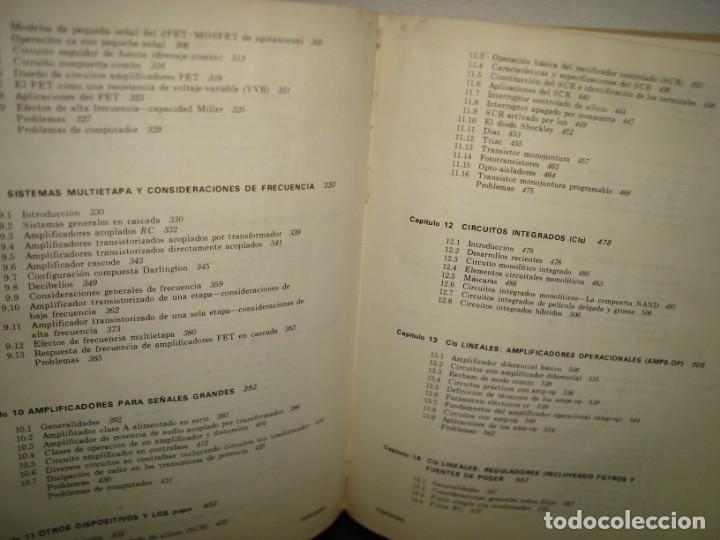 Libros de segunda mano: 27- ELECTR&Oacute;NICA. TEOR&Iacute;A DE CIRCUITOS - BOYLESTAD NASHELSKY - Foto 6