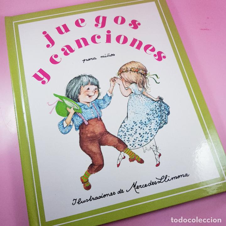 Libros de segunda mano: LIBRO-JUEGOS Y CANCIONES PARA NI&Ntilde;OS-ILUST.MERCEDES LLIMONA-HYMSA-1993-COLECCIONISTAS