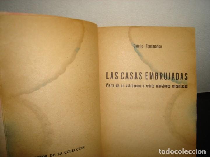 Libros de segunda mano: 27- LAS CASAS EMBRUJADAS - CAMILO FLAMMARION - Foto 3