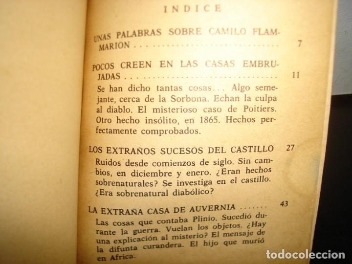 Libros de segunda mano: 27- LAS CASAS EMBRUJADAS - CAMILO FLAMMARION - Foto 4