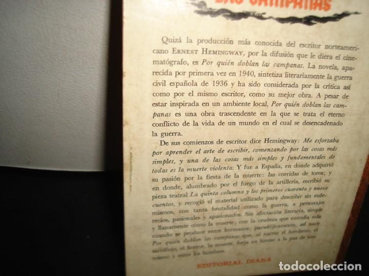 Libros de segunda mano: 27- POR QUIEN DOBLAN LAS CAMPANAS - HEMINGWAY - Foto 3